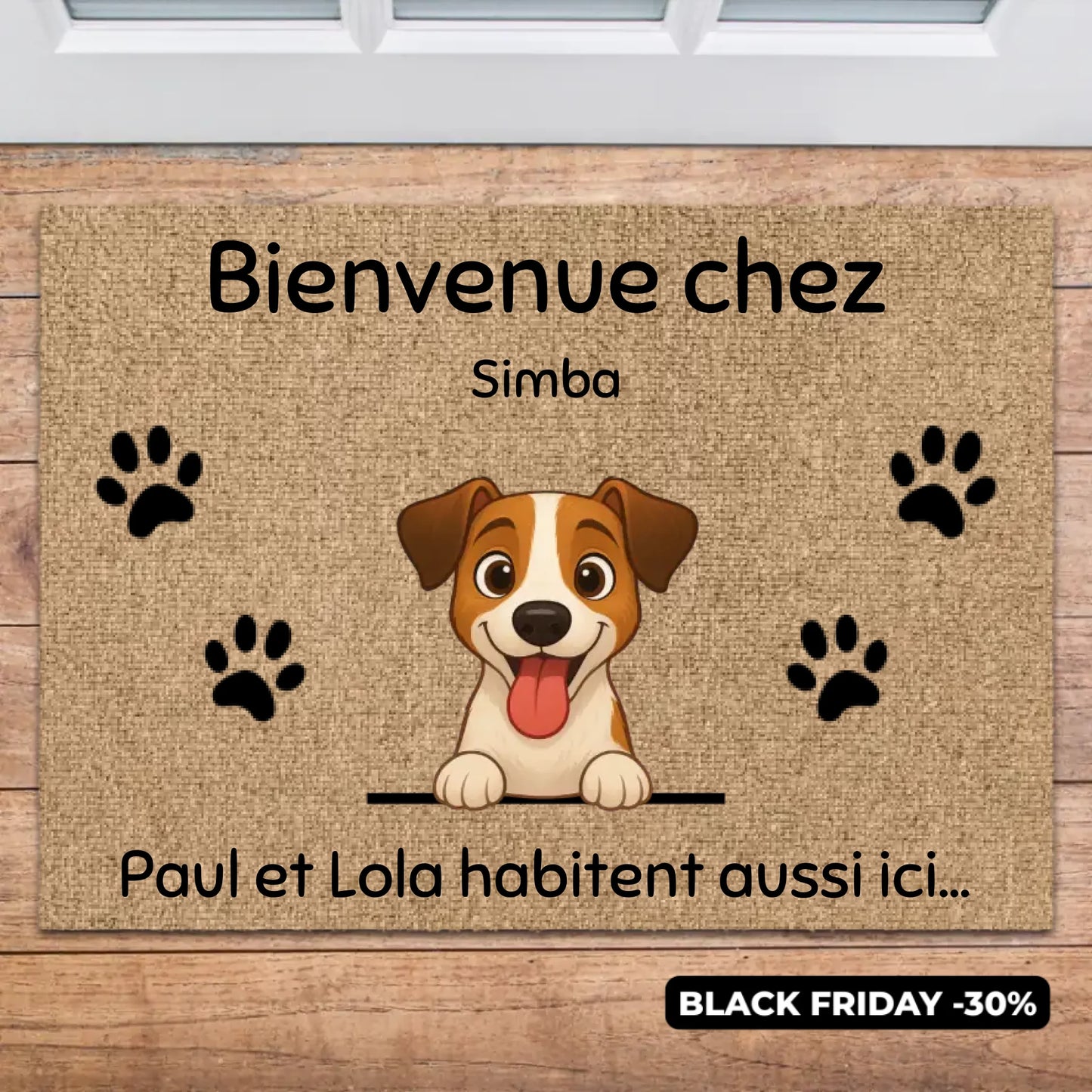 Tapis personnalisé