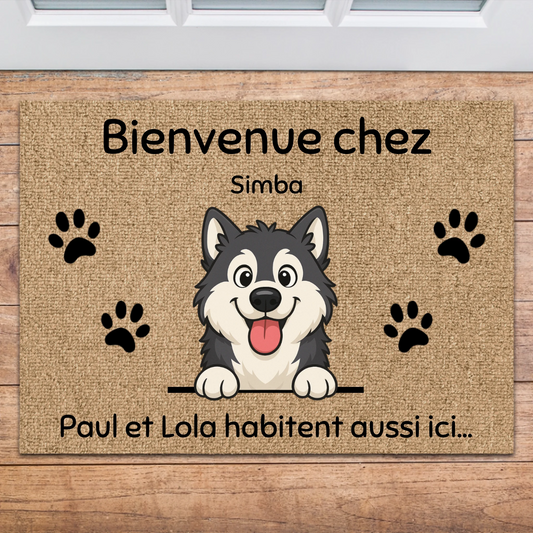 Paillasson personnalisé