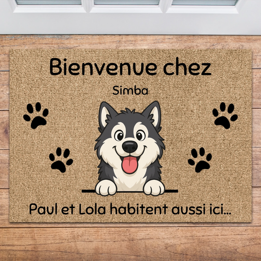Paillasson personnalisé