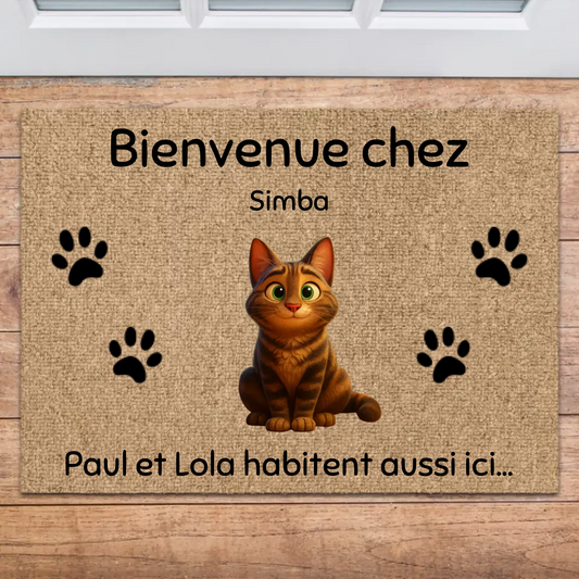 Paillasson personnalisé 3D
