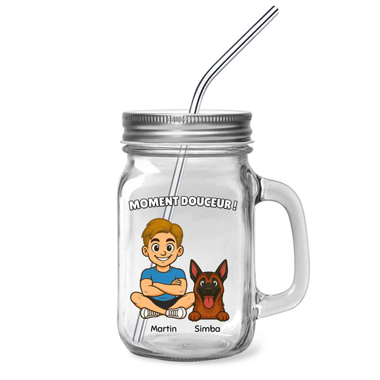 Mug en verre 0,5L